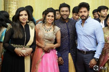 Celebs at Actor Bhagyaraj Son Wedding Reception